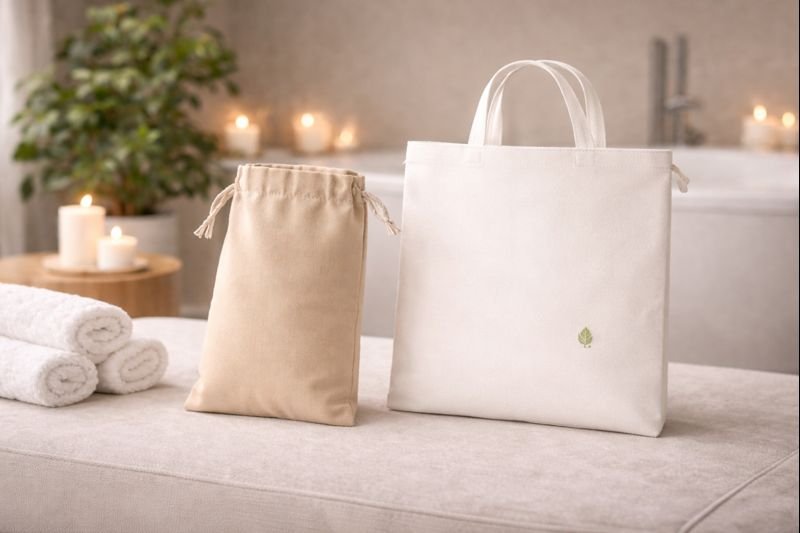 Slipper and Shopping Bags